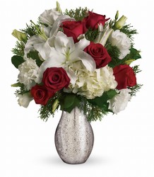 A Christmas Kiss from Westbury Floral Designs in Westbury, NY